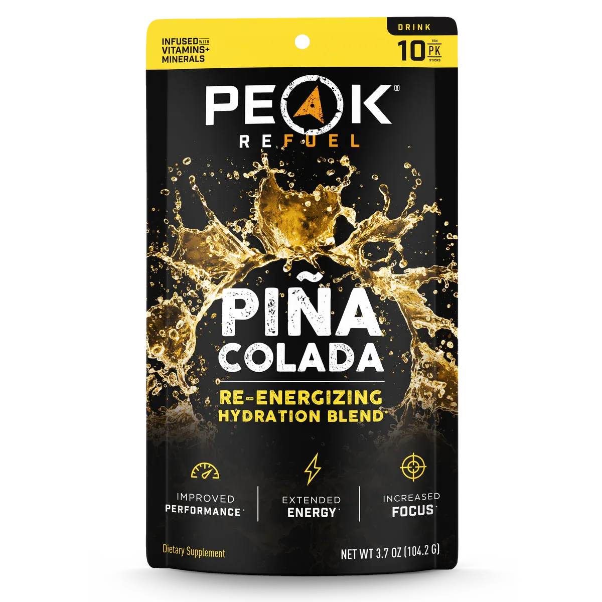 Peak Refuel | Pina Colada Re-Energizing Drink Sticks