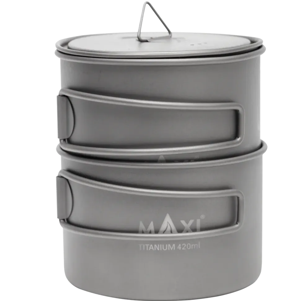 Maxi | Titanium 420-750 Dual Pot