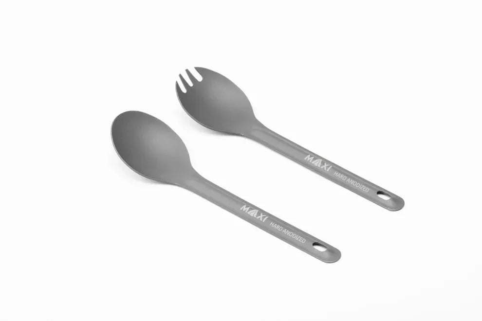 Maxi | Hard Anodized Aluminum 2PC Utensil Set