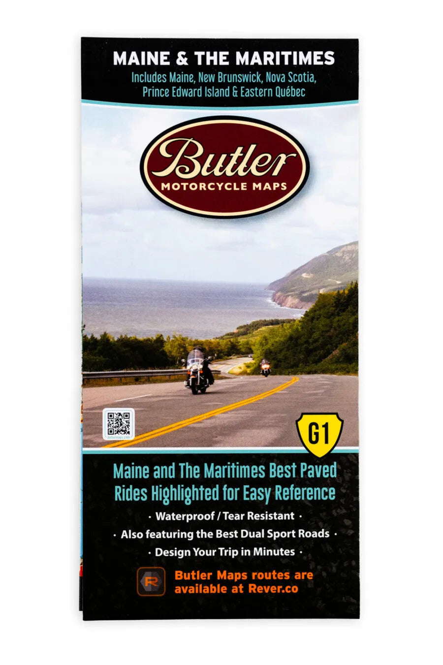 Butler Maps | Maine & The Maritimes G1 Map