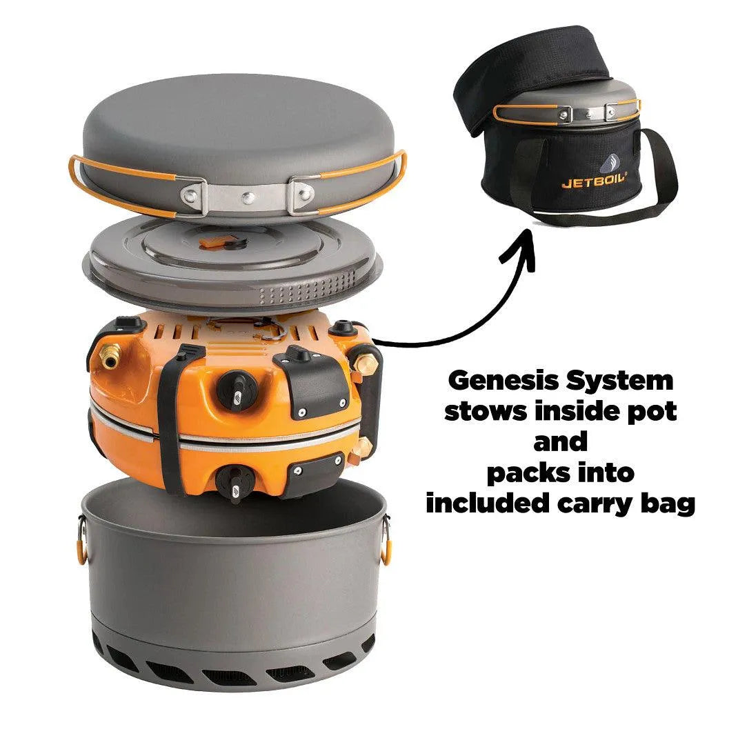 Jetboil | Genesis Basecamp system - Moto Camp Nerd - motorcycle camping