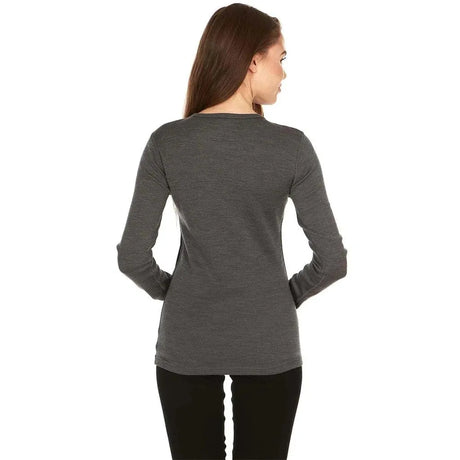 Minus33 | Ossipee Women's Crew 100% Merino Wool | Midweight - Moto Camp Nerd - motorcycle camping