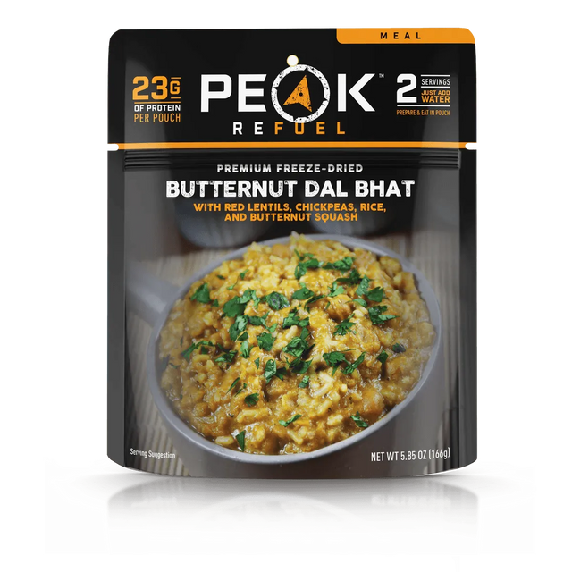 Peak Refuel | Butternut Dal Bhat - Moto Camp Nerd - motorcycle camping