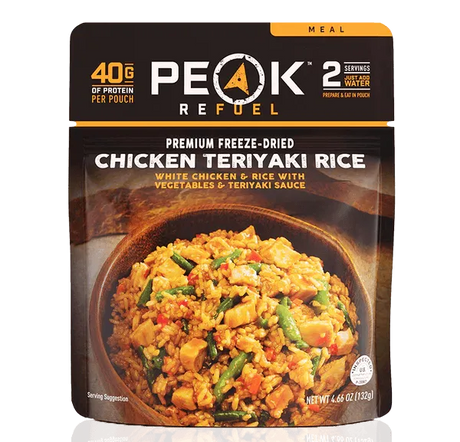 Peak Refuel | Chicken Teriyaki Rice - Moto Camp Nerd - motorcycle camping