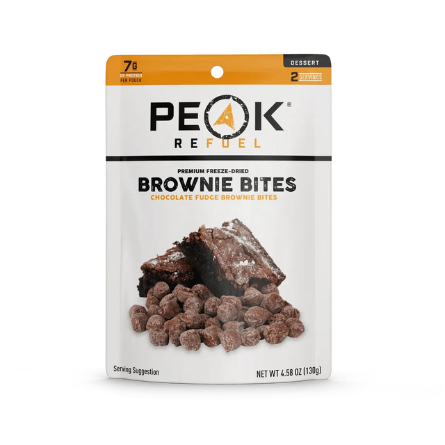 Peak Refuel | Chocolate Fudge Brownie Bites - Moto Camp Nerd - motorcycle camping