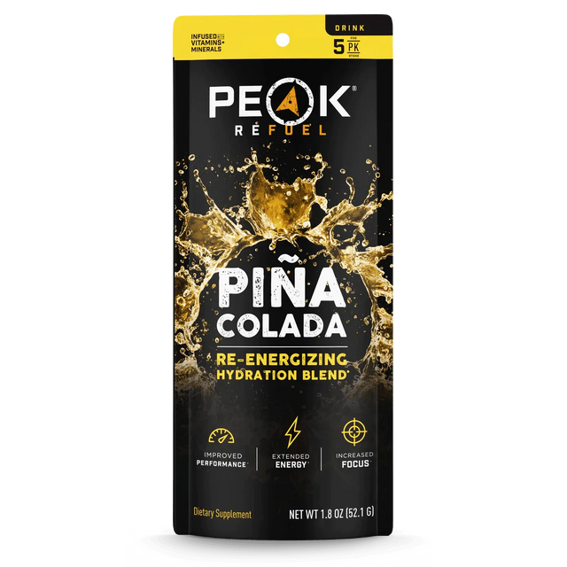 Peak Refuel | Pina Colada Re-Energizing Drink Sticks - Moto Camp Nerd - motorcycle camping