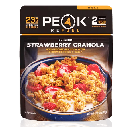 Peak Refuel | Strawberry Granola - Moto Camp Nerd - motorcycle camping