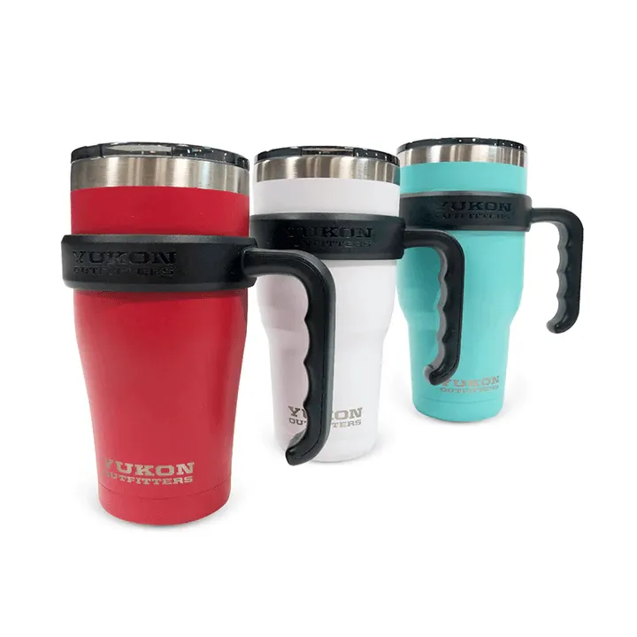 Yukon Outfitters | Tumbler Handle 20oz - Moto Camp Nerd - motorcycle camping