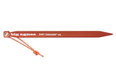 Big Agnes | Dirt Dagger™ UL Tent Stakes: Pack of 6 - Moto Camp Nerd - motorcycle camping