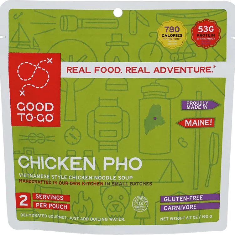 Good To-Go | CHICKEN PHO - Moto Camp Nerd - motorcycle camping