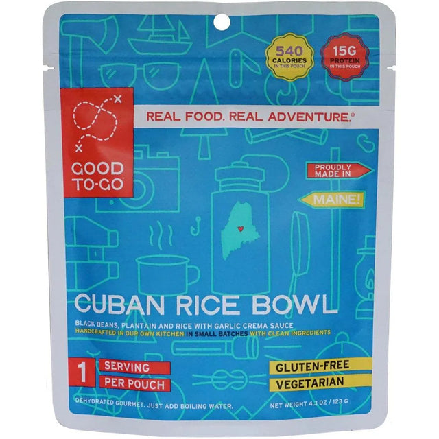 Good To-Go | CUBAN RICE BOWL - Moto Camp Nerd - motorcycle camping