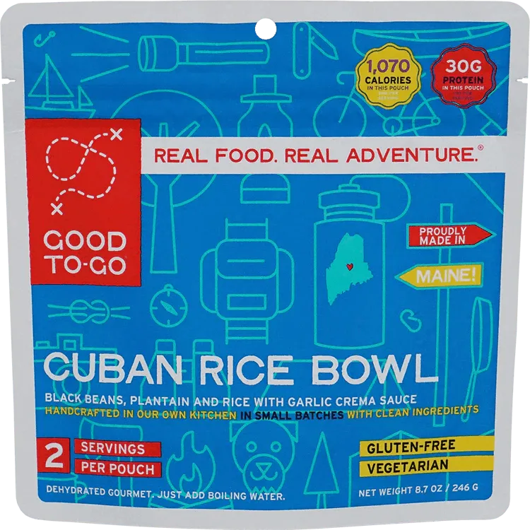 Good To-Go | CUBAN RICE BOWL - Moto Camp Nerd - motorcycle camping