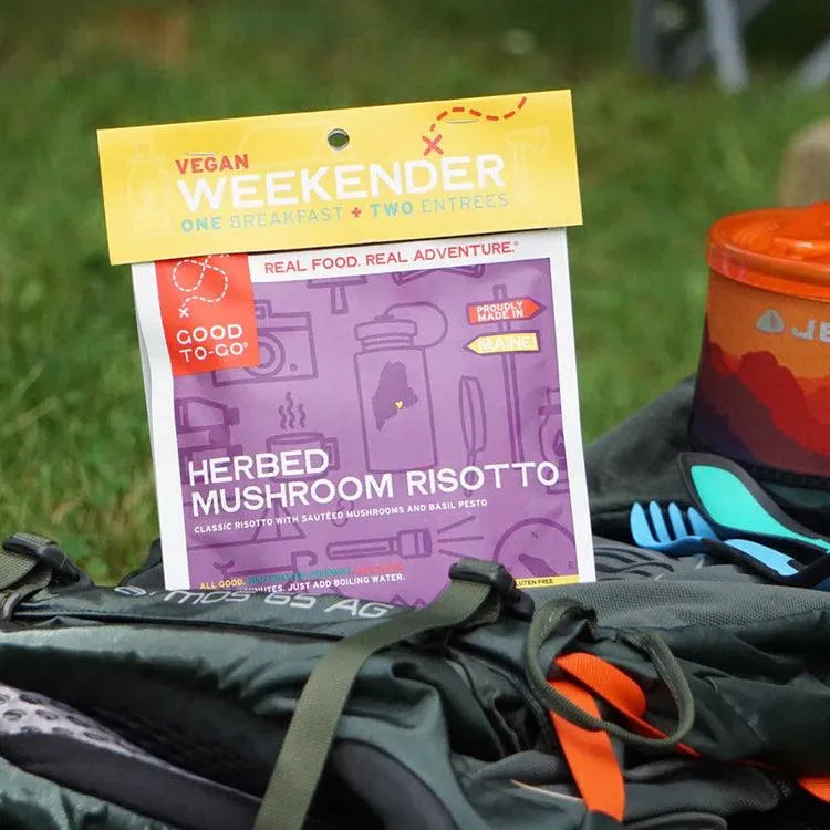 Good To-Go | THE WEEKENDER VEGAN VARIETY PACK - Moto Camp Nerd - motorcycle camping