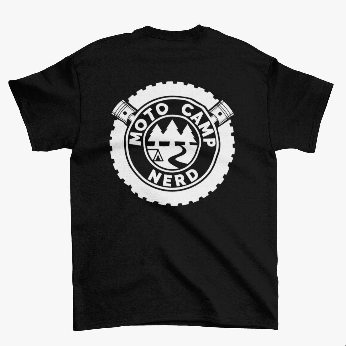 Moto Camp Nerd V-Twin T-Shirt - Moto Camp Nerd - motorcycle camping